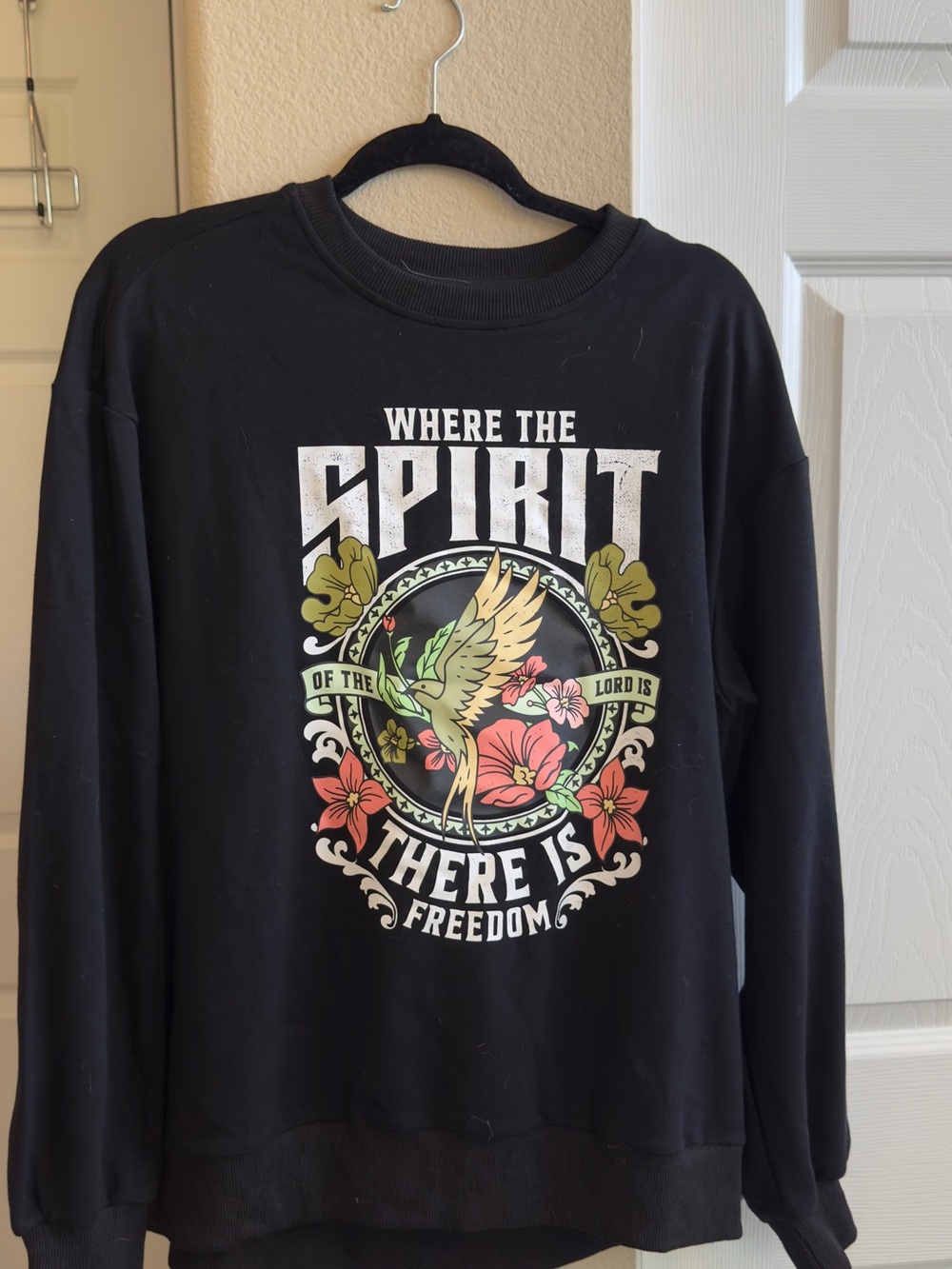 Christian biblical pullover Jesus